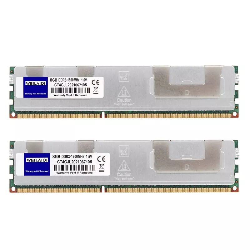 DDR3 ECC REG Server 32 Gb (2 x16 Gb) IBM PC-12800 (з радіаторами) X99