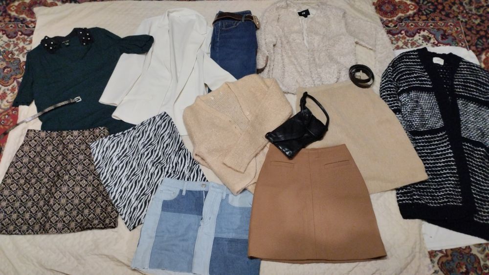 Огромный пакет одежды весна, лето, зима, осень. На девушку Размер S