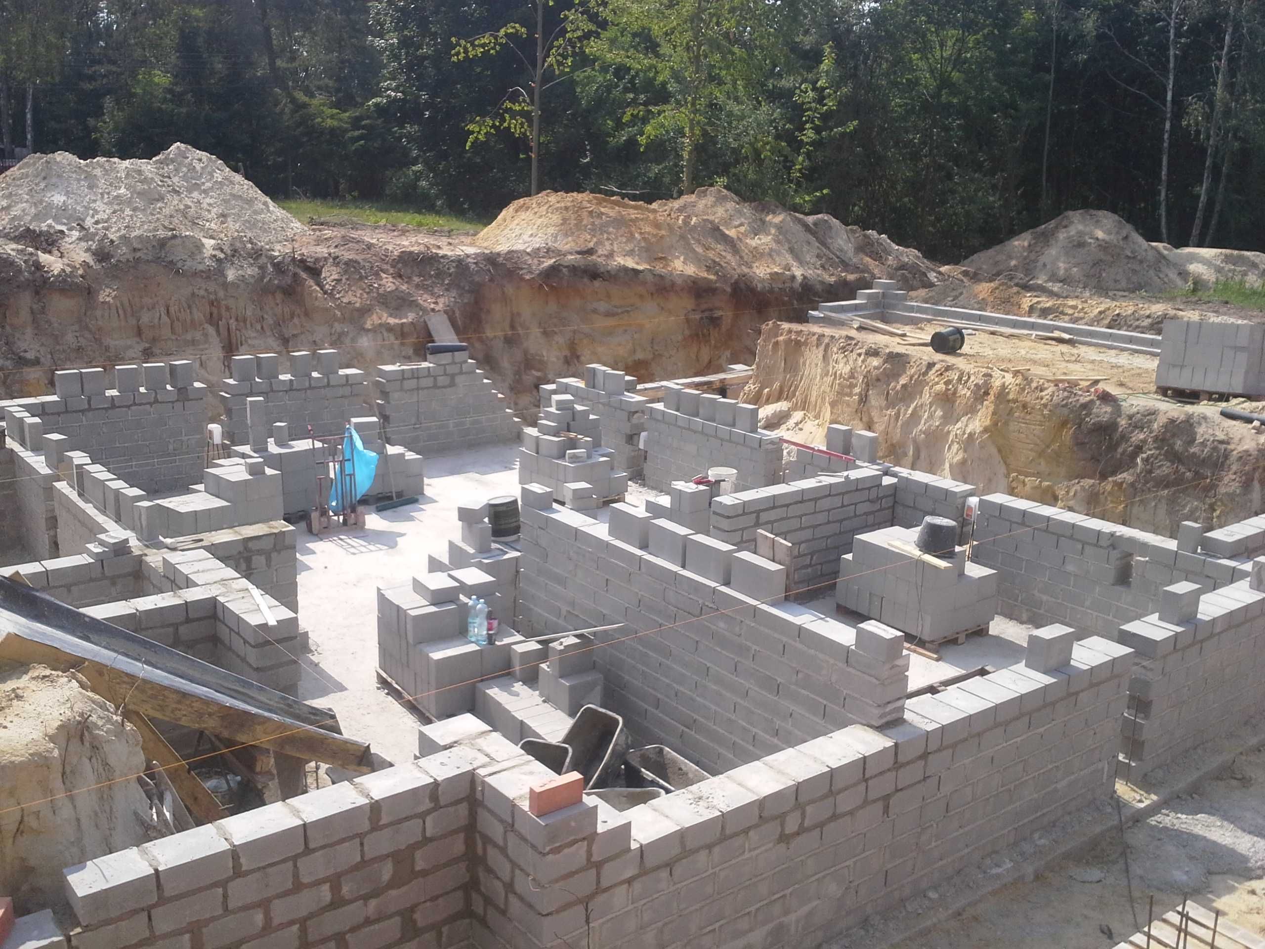 Budowa domów stan surowy, ocieplenia, wyburzenia rozbiórki