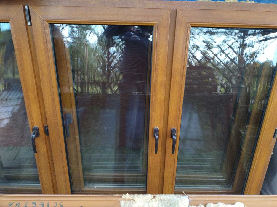 Okna z demontażu dwuszybowe