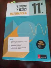 Livro 11 ano para preparação de exame matemática A