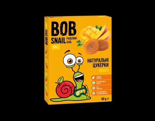 Bob Snail цукерки 60г Цукерка 60г Bob Snail Равлик Боб