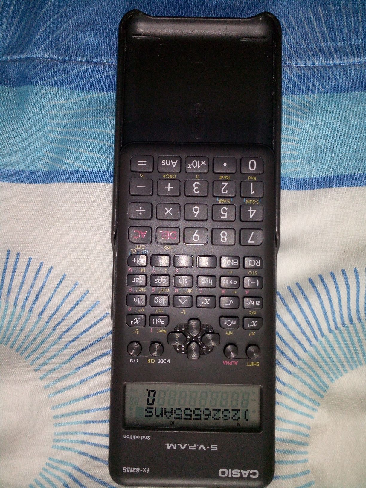 Máquina de calcular casio