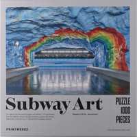 Puzzle 1000 Subway Art - Rainbow, Printworks