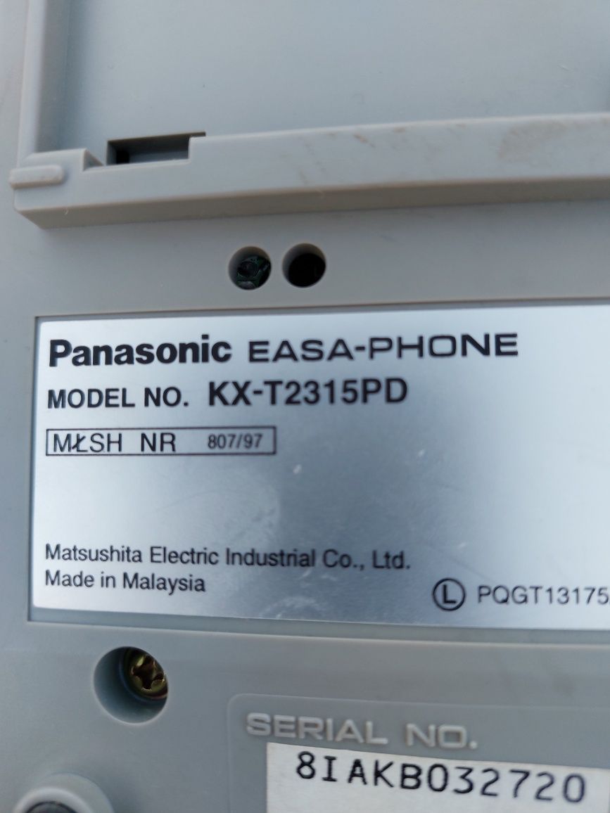 Panasonic telefon stacjonarny EASA