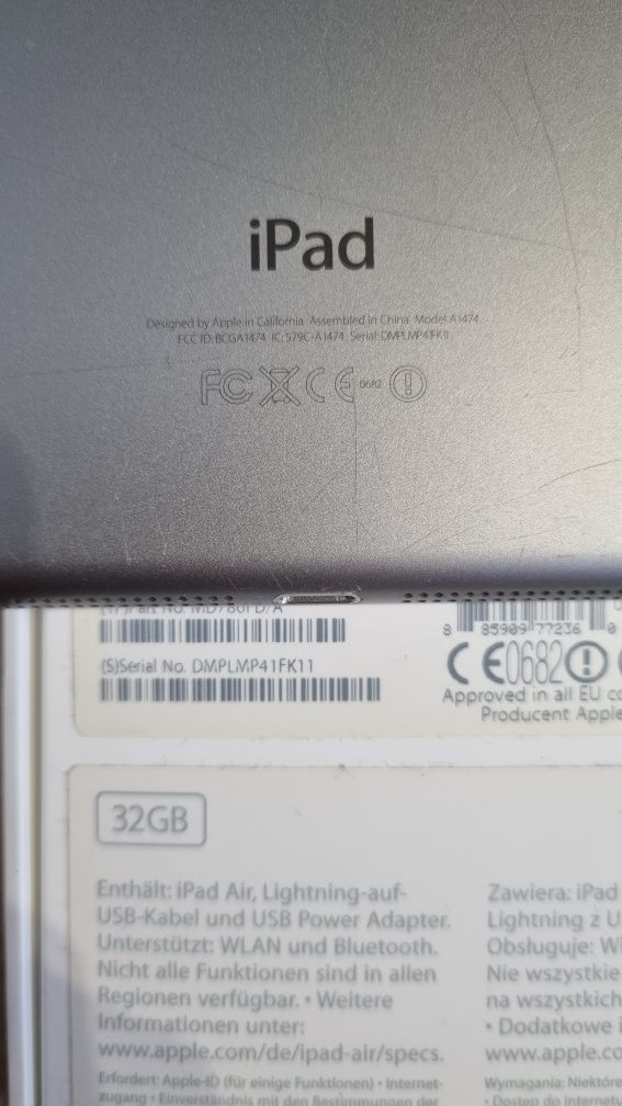 Tablet iPad Air A1474 32GB