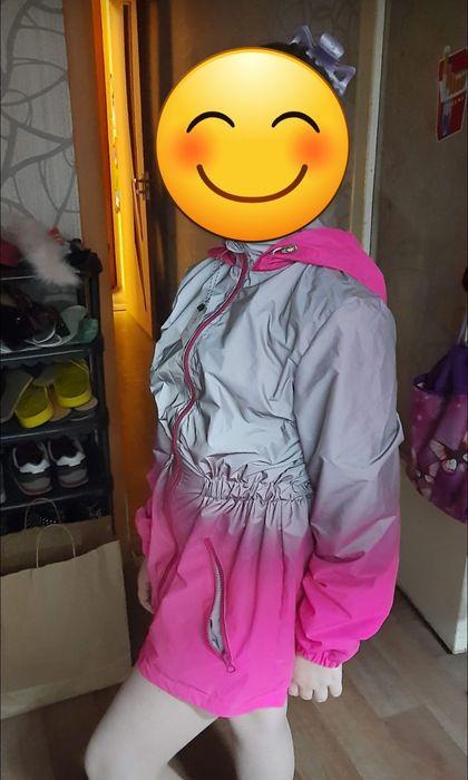 Куртка - Дождевик на девочку