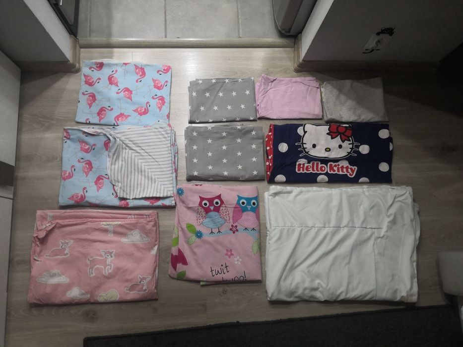 Pościel poszewka na poduszkę kołdrę kołdra 135 100 dla dziewczynki.