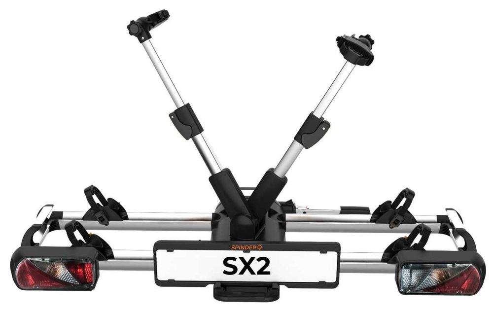 Spinder SX2. Bagażnik na hak na 2 rowery. Składany! 60 kg nośności!