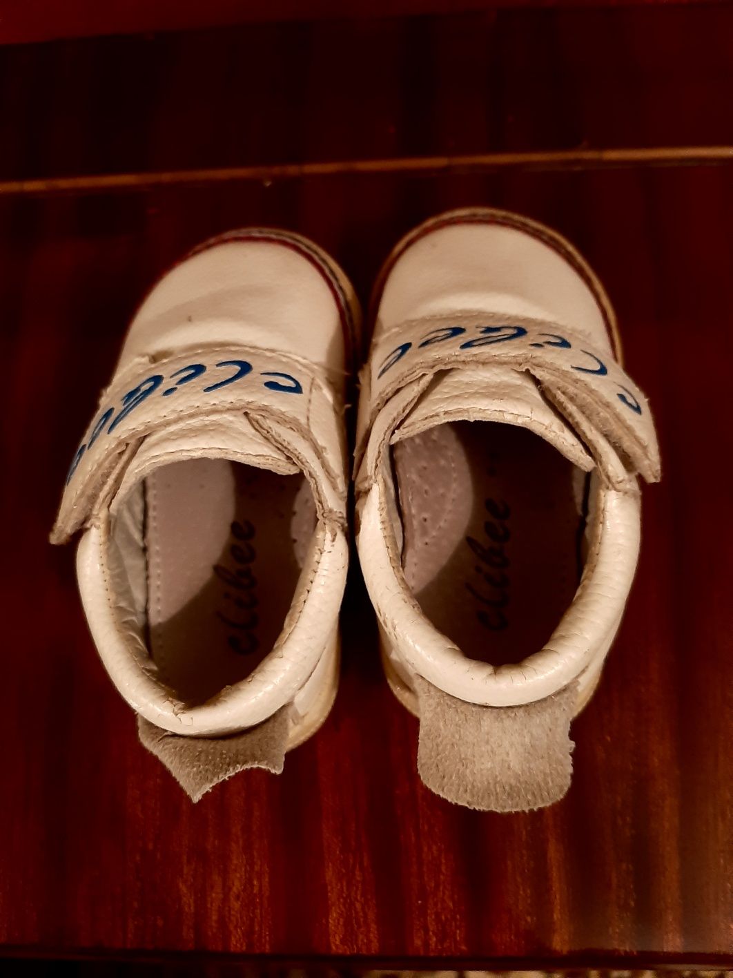 Топики шкіряні 14 розмір Clibee дитячі кросівки
