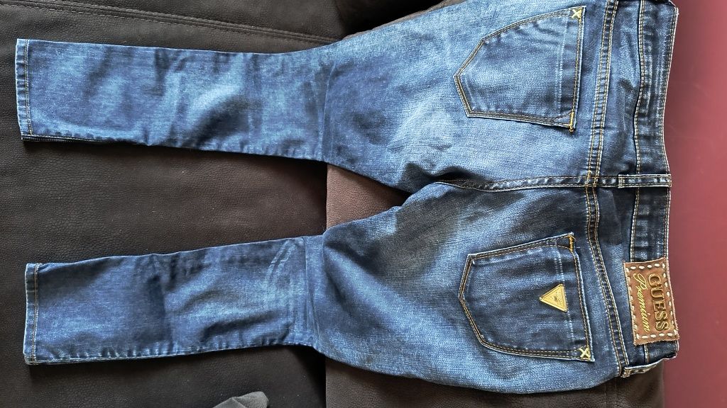 Spodnie jeansowe rurki damskie