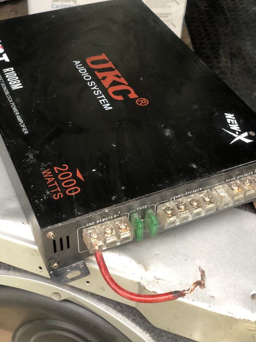 Сабвуфер Kicx icq300 BA+ усилитель UKC 2000watt