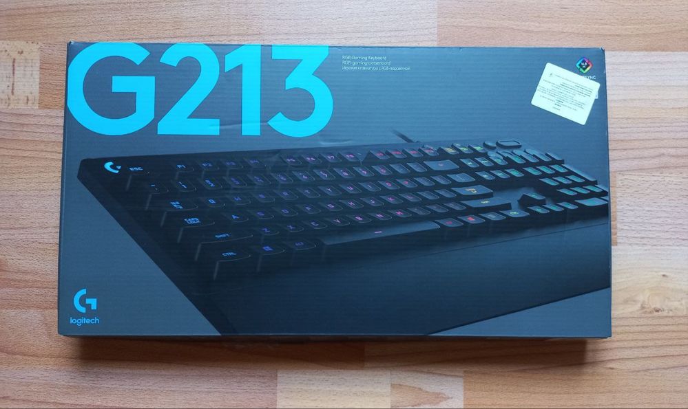 Продам ігрову клавіатуру Logitech G213 також мишку Logitech G102