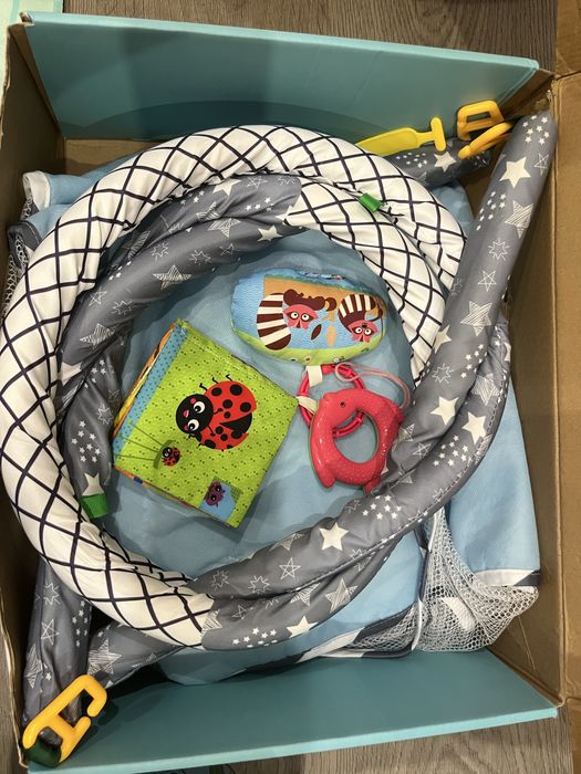 Розвиваючий термоковрик манеж