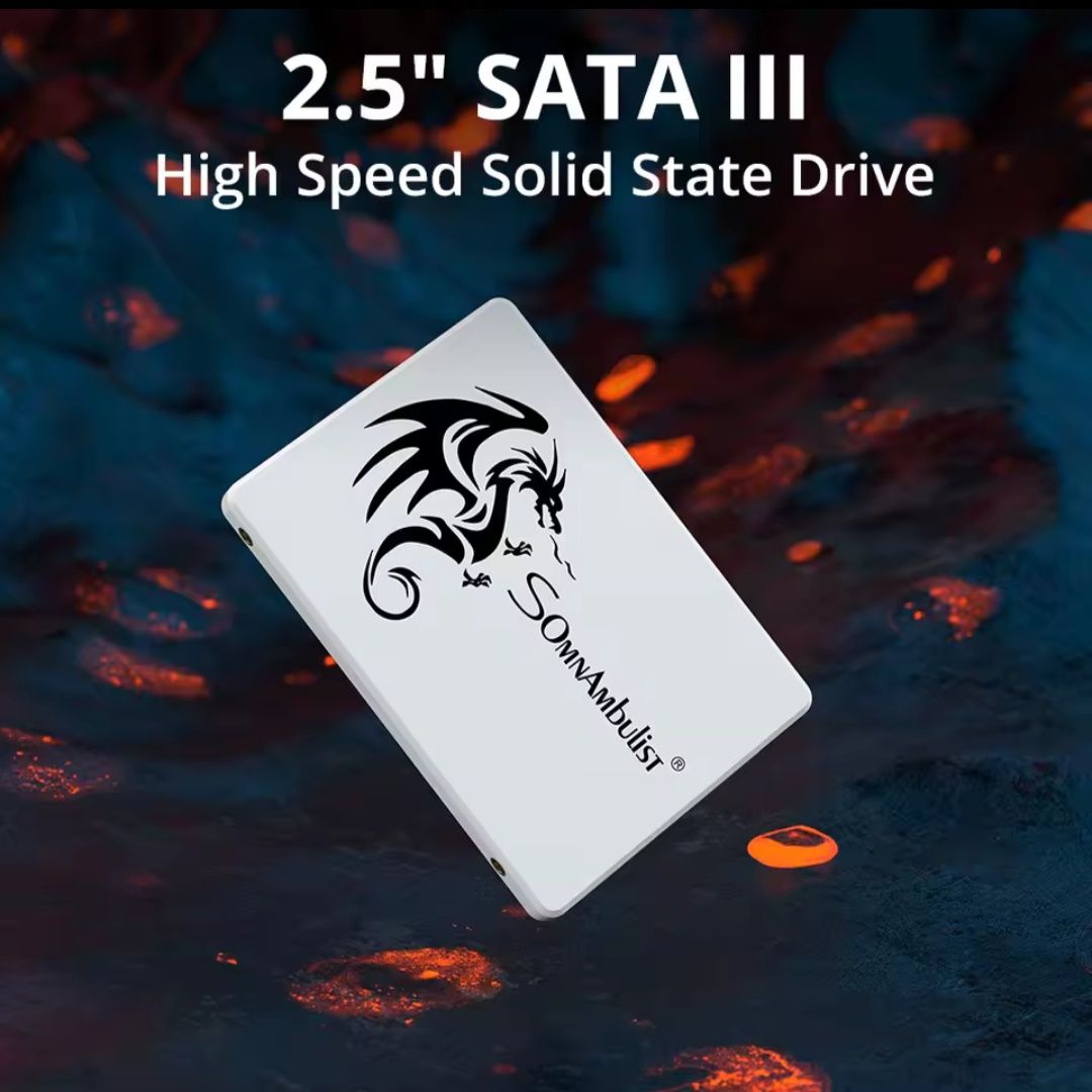 SSD накопичувач Pci NVME M2/ Sata, 2.5"  Somnambulist