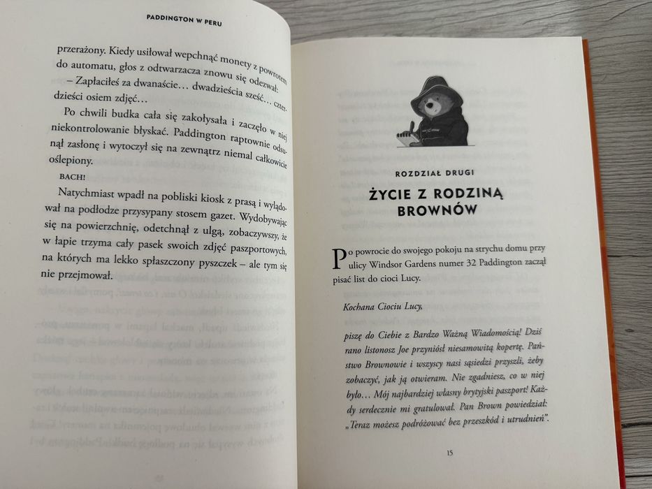 Книга польскою Паддінгтон в Перу
