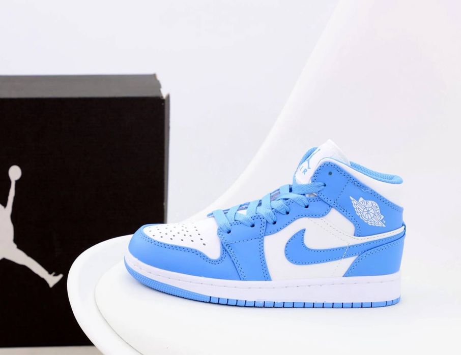 Buty Nike Air Jordan 1 Retro Mid UNC 36-40 damskie trampki