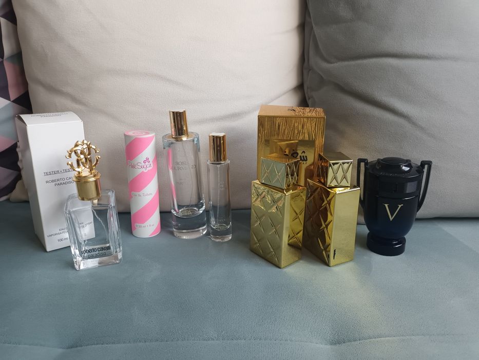 Puste opakowania po perfumach