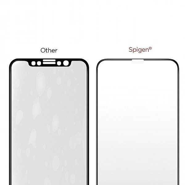 Szkło Hartowane Spigen Glass Fc do Iphone Xr Black