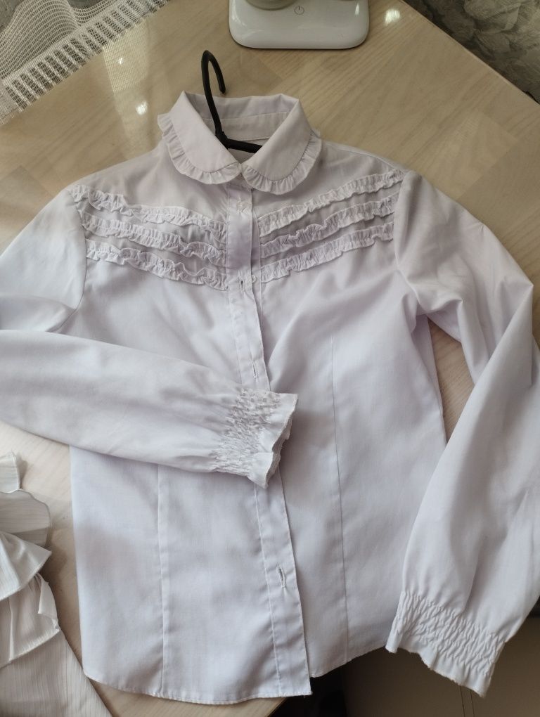 Блузки рубашки на дівчинку 6-9 років