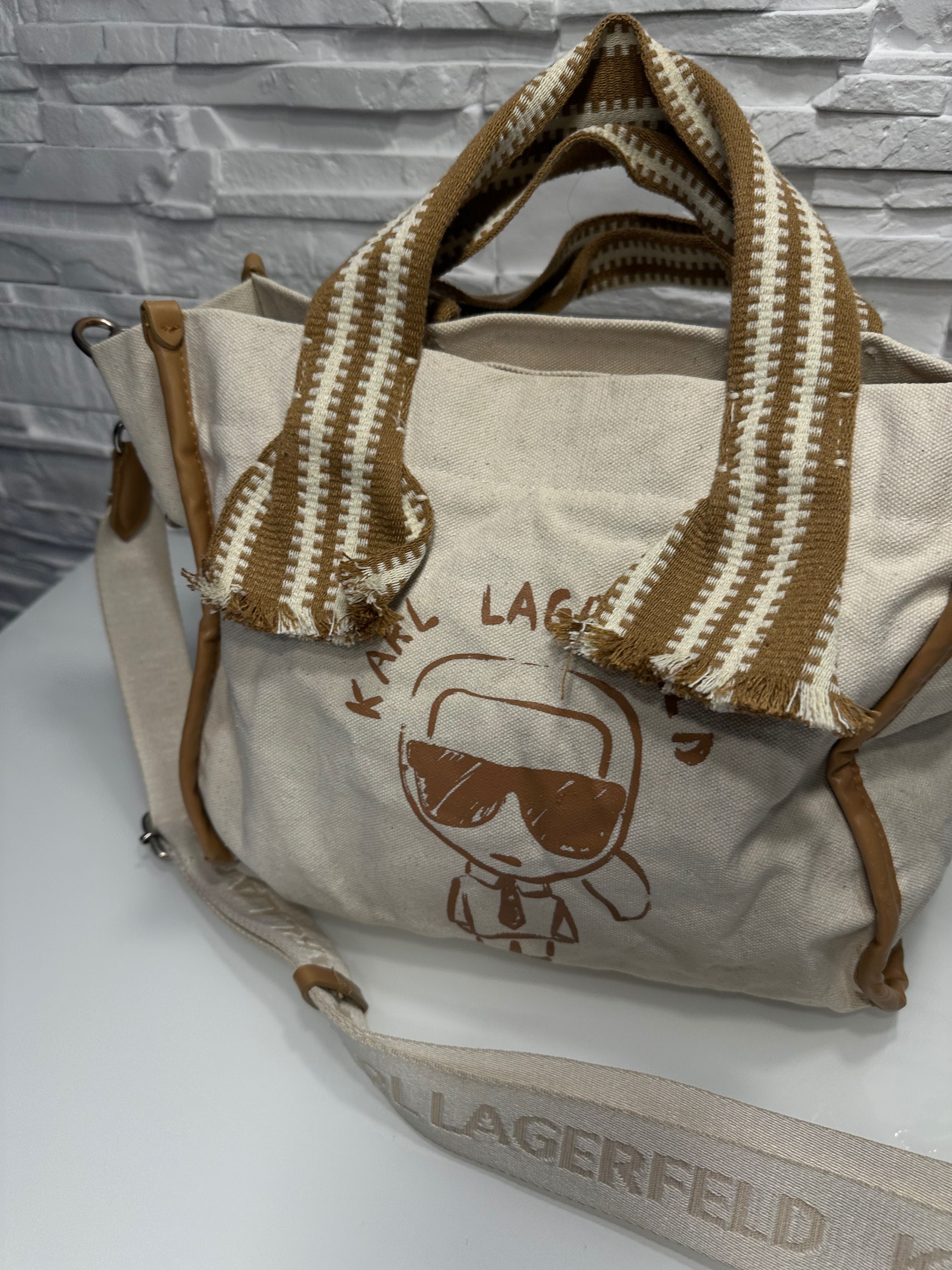 Karl lagerfeld shopperka ikonik torebka
