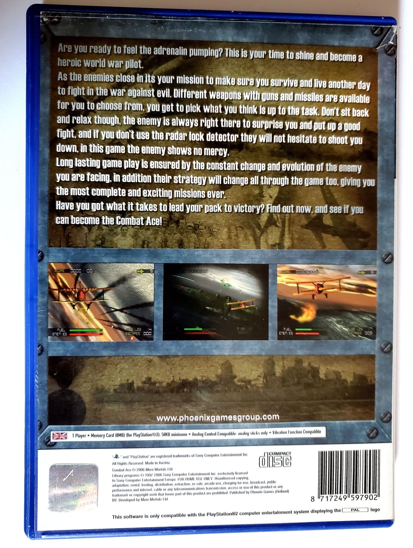 Combat Ace ps2 3 Playstation