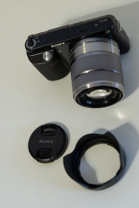 Câmera Mirrorless Sony Nex F3 ou Nex-F3 16 MP