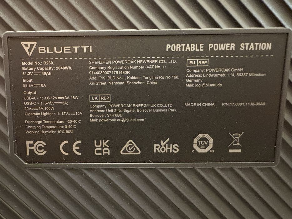 Bluetti AC200MAX с двумя доп батареями