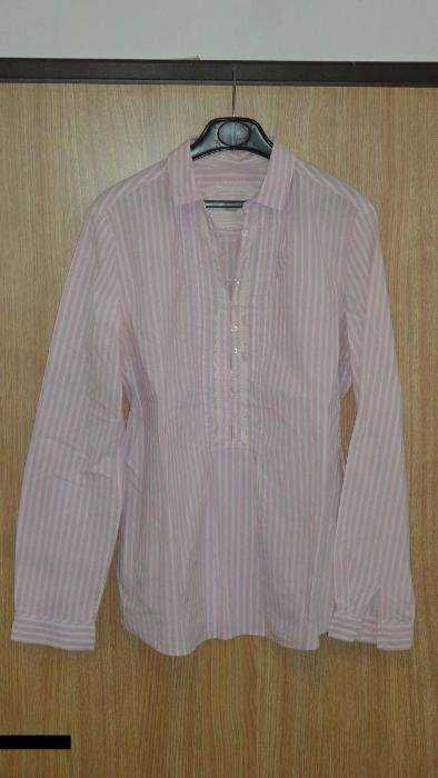 Camisa de senhora rosa Massimo Dutti