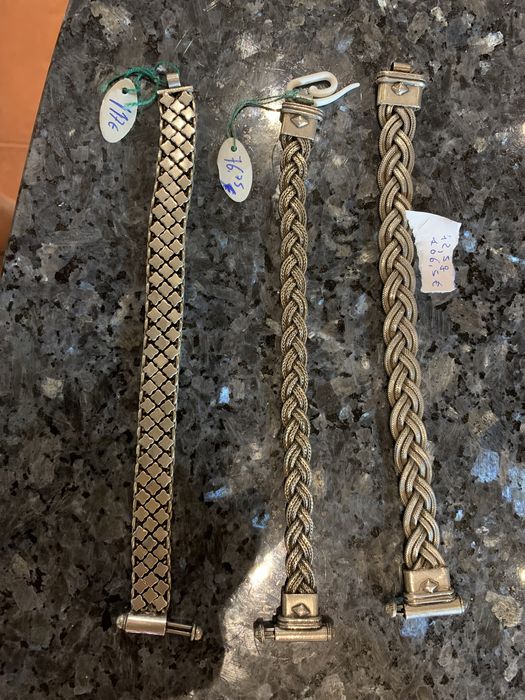 Prata de lei, 92.5 da Índia e Tailândia