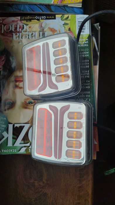 Światła LED do przyczepki