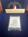 100 zł Tysiąclecie koronacji Bolesława Chrobrego 10oz Ag999 prostopadł