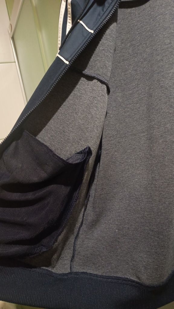 Adidas  Vintage  Męska bluza sportowa z kapturem, Rozmiar M/L