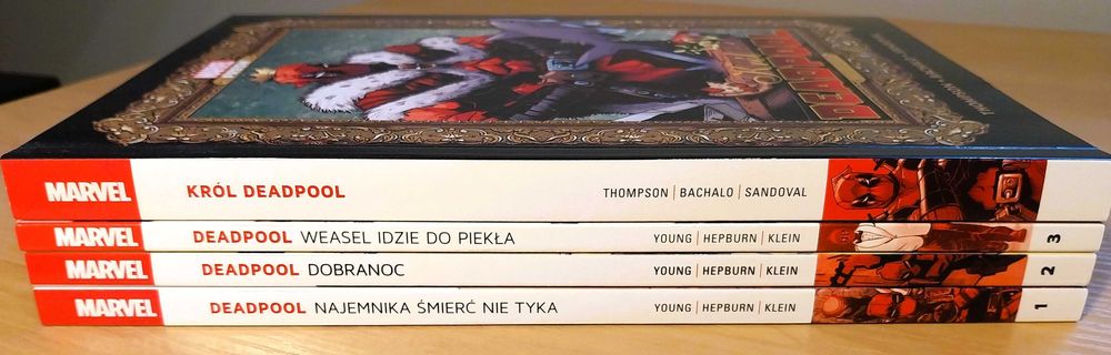 Deadpool + Król Deadpool (komplet komiksów z Marvel Fresh)