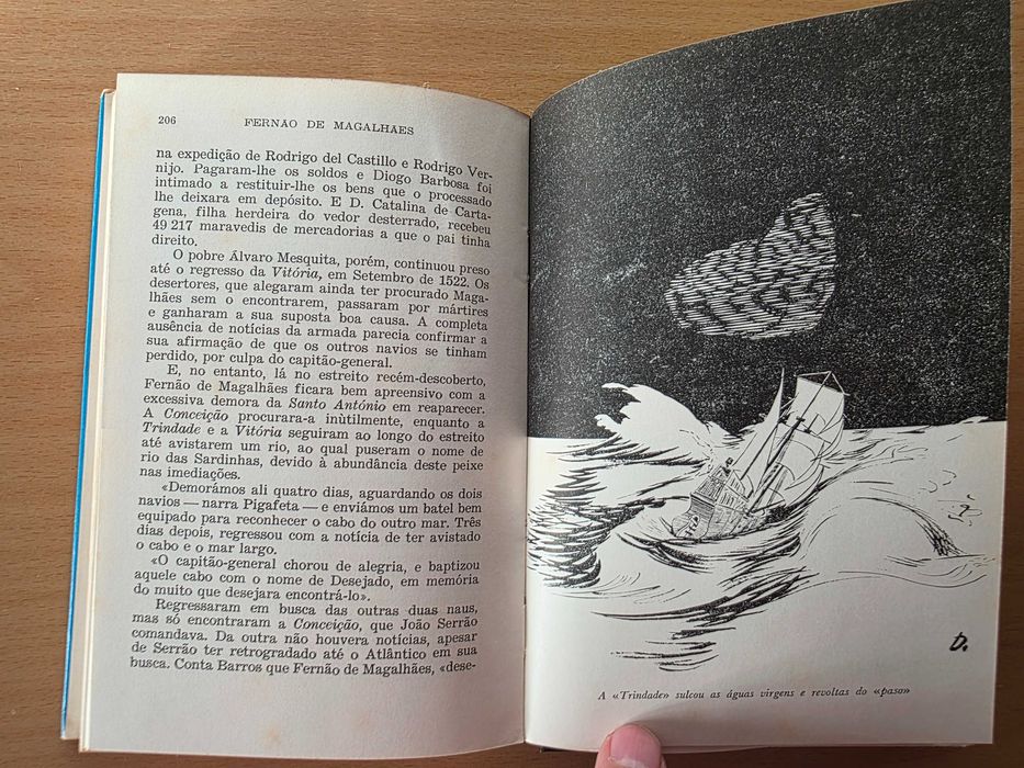 Livro "Fernão de Magalhães" de Mário Domingues