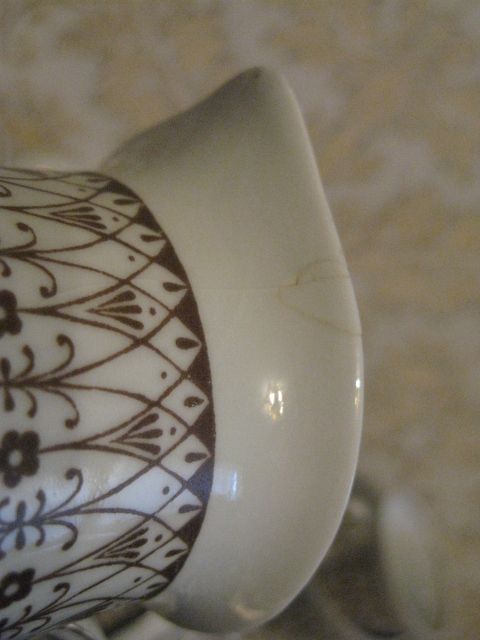 Кофейный сервиз, фарфор Барановка, на 6 персон, 21 предмета