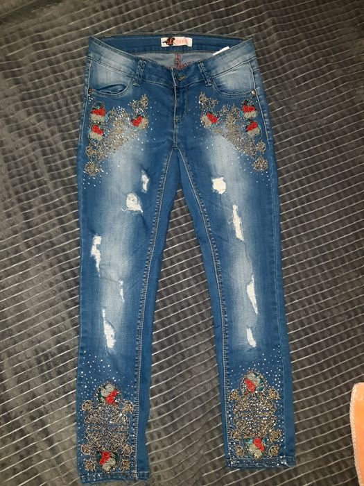 Джинси укорочені