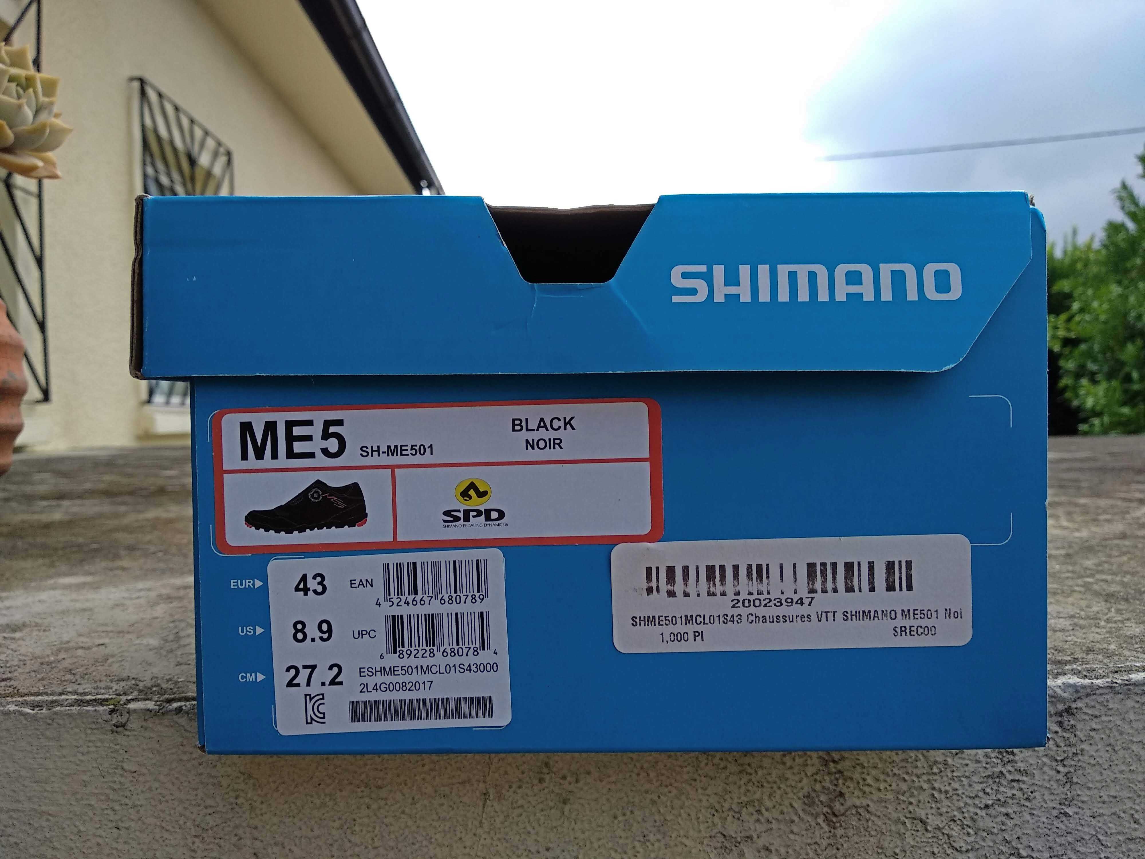Sapatos BTT Shimano ME5