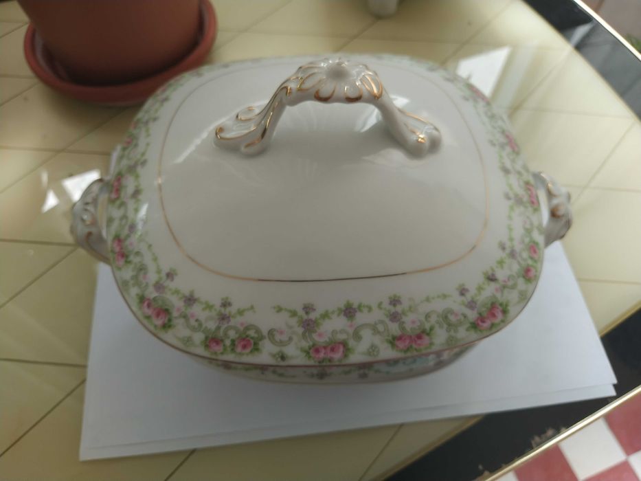 Terrina e molheira Vista Alegre