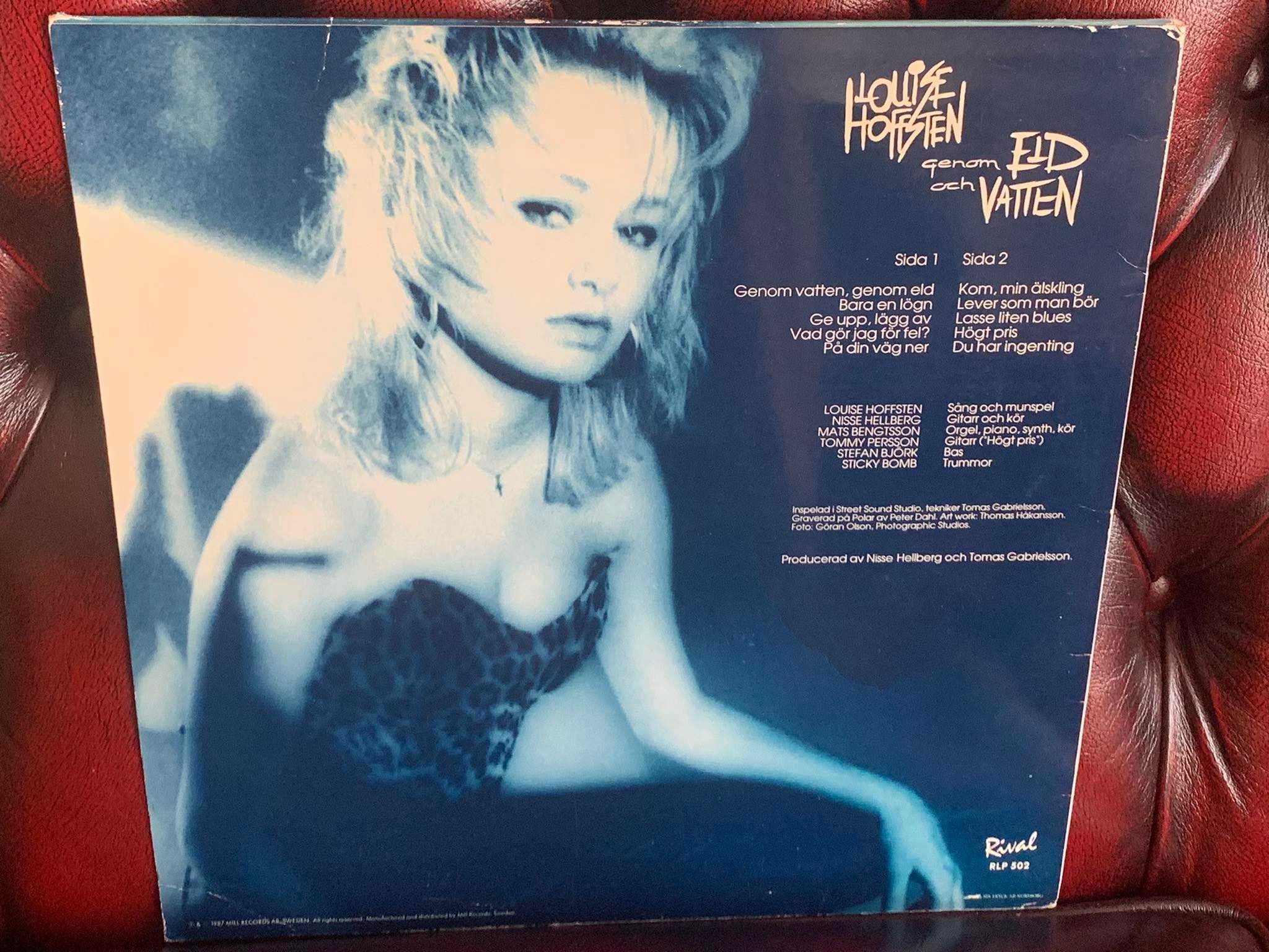 Louise Hoffsten - Genom Eld Och Vatten - winyl - 1 Press -1987r.- EX-!