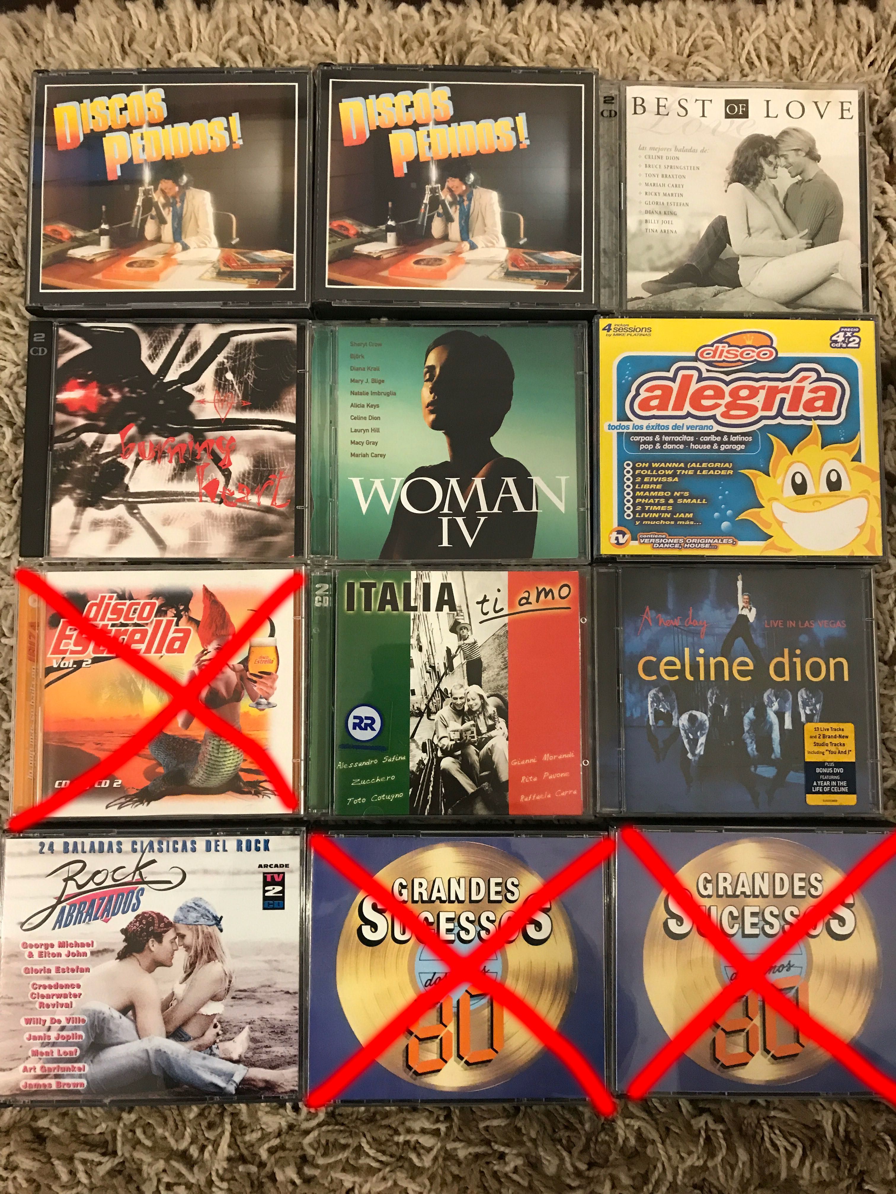 Lote de CD's Originais Variados