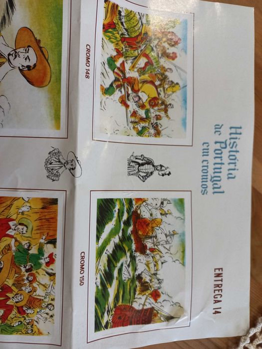 Cromos,história de  portugal. correio da manha