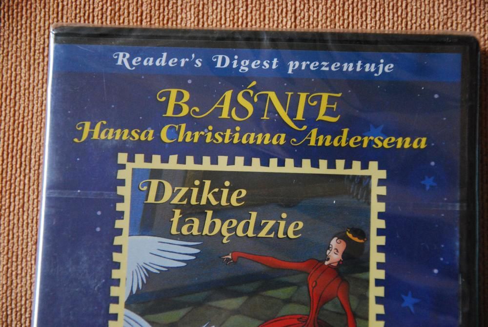 Baśnie dla dzieci Hansa Christiana Andersena, 2 płyty DVD, nowe, folia