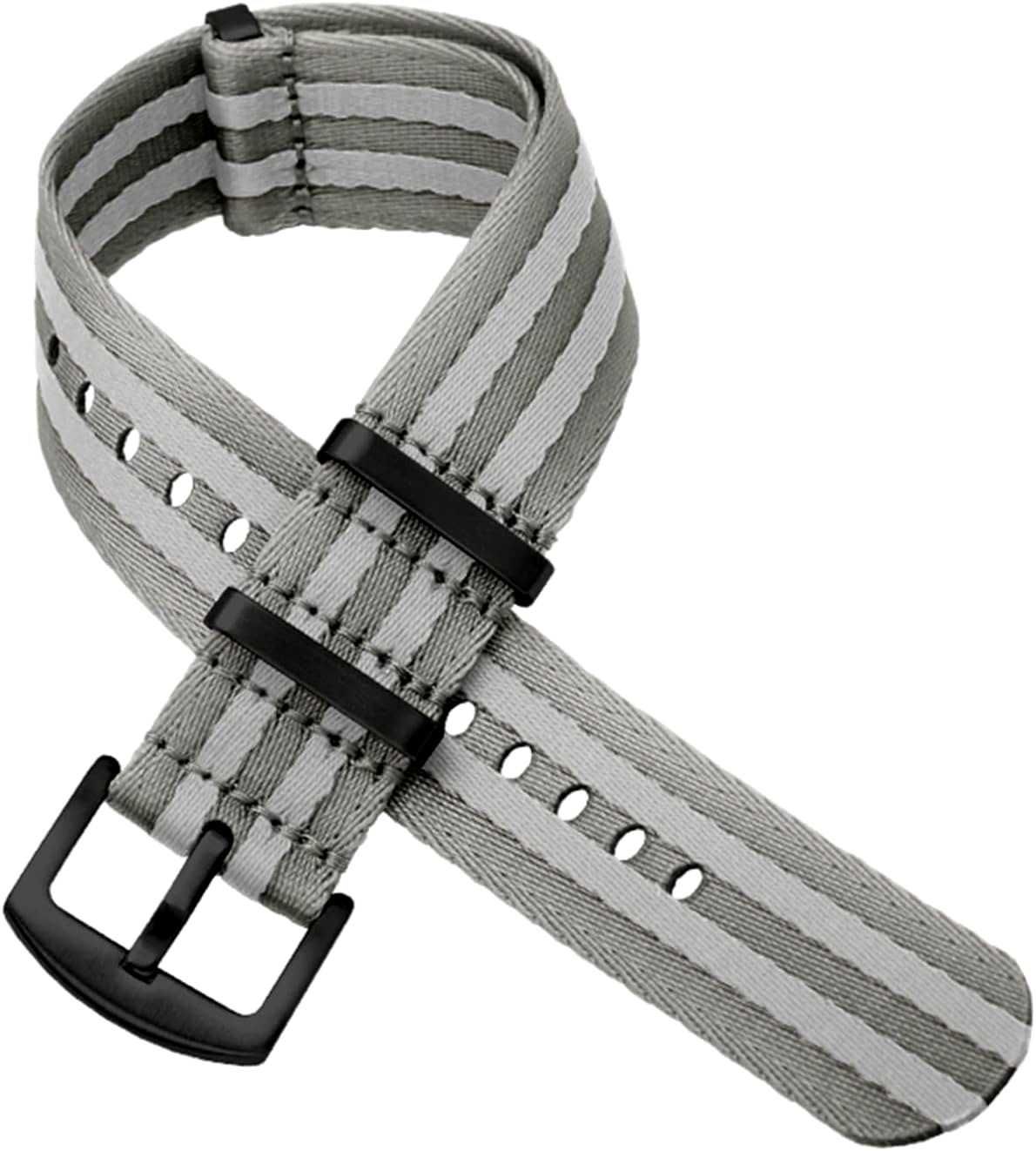 Pasek do zegarka NATO Seatbelt 20mm 22mm b/b