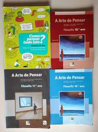 Livros de Filosofia do 10º e 11º ano