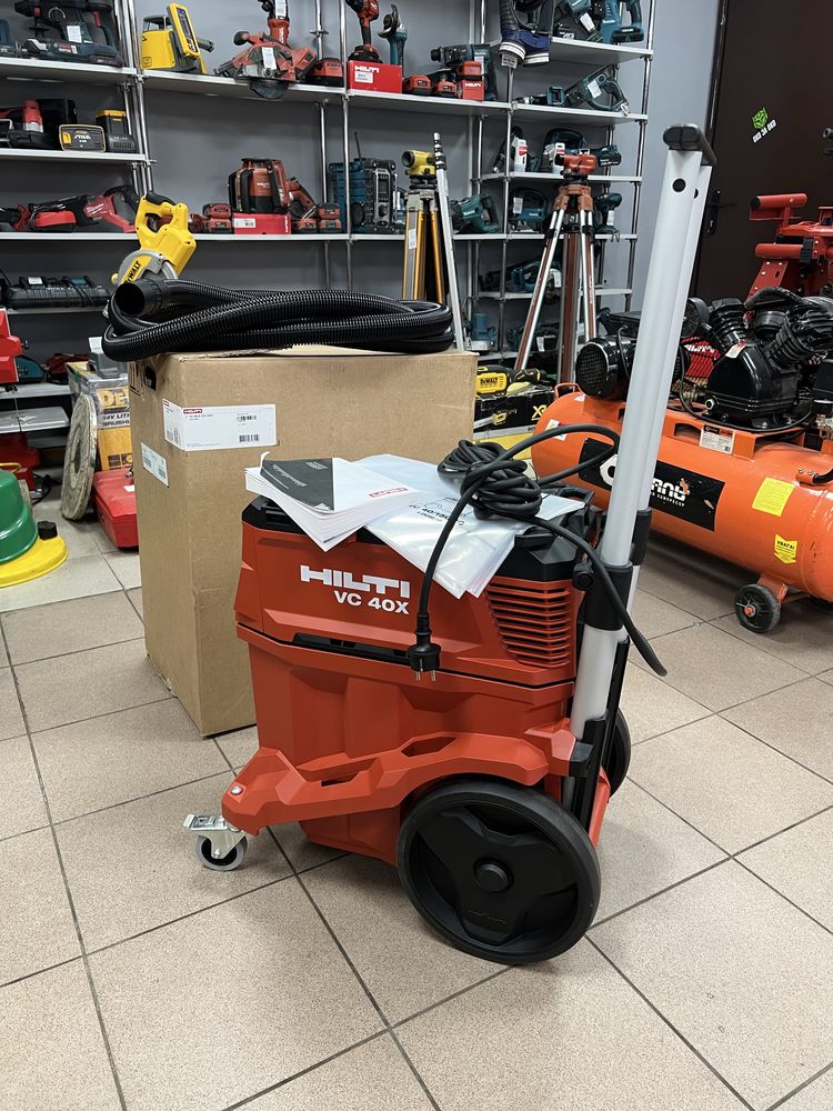 Пилесос Hilti VC 40LX -MX нові 2025 рік РАЗПРОДАЖА!