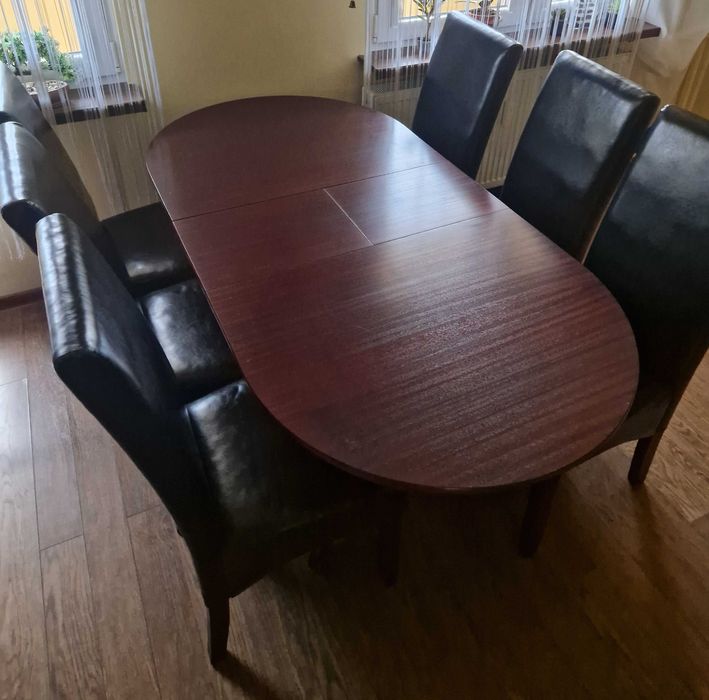 Stół drewniany rozkładany