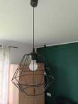 Zestaw trzech lamp wiszących