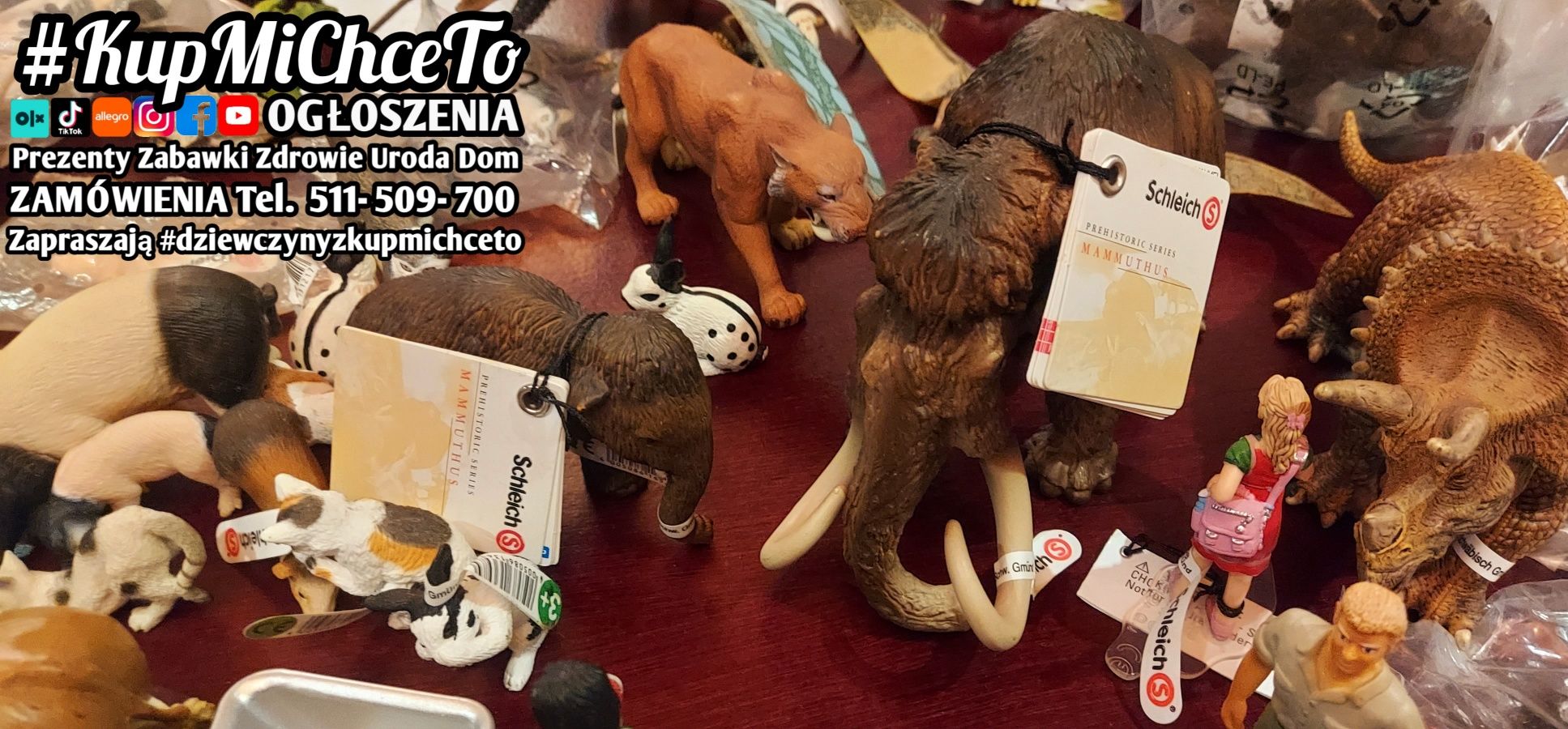 Figurka Schleich Mamut mały #KupMiChceTo Zabawki Prezenty