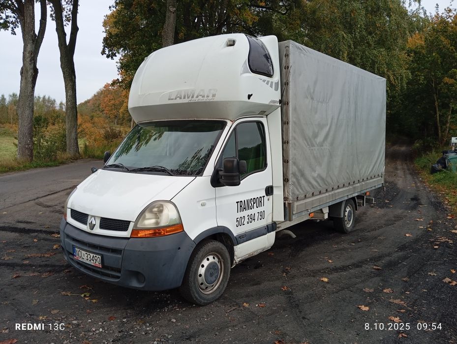 Renault Master plandeka